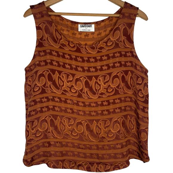 Vintage David Dart Force One Style Coza Tank Size M - Picture 3 of 8